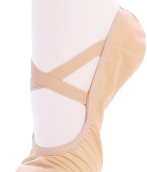 Ballet Shoes, Women's Ballet Slippers Canvas Dance Shoes Split-Sole Yoga Dance Flats