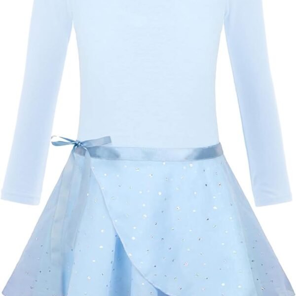 Girls' ballet dresses, dance sets, children's leotards and skirts, suitable for children aged 2-10