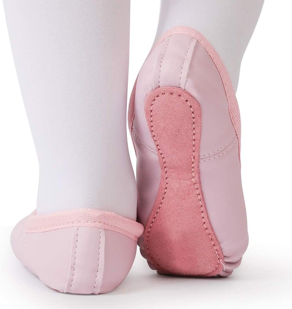 Toddler ballet flats, girls' baby ballet flats, full leather soles, women's ballet flats - Image 2