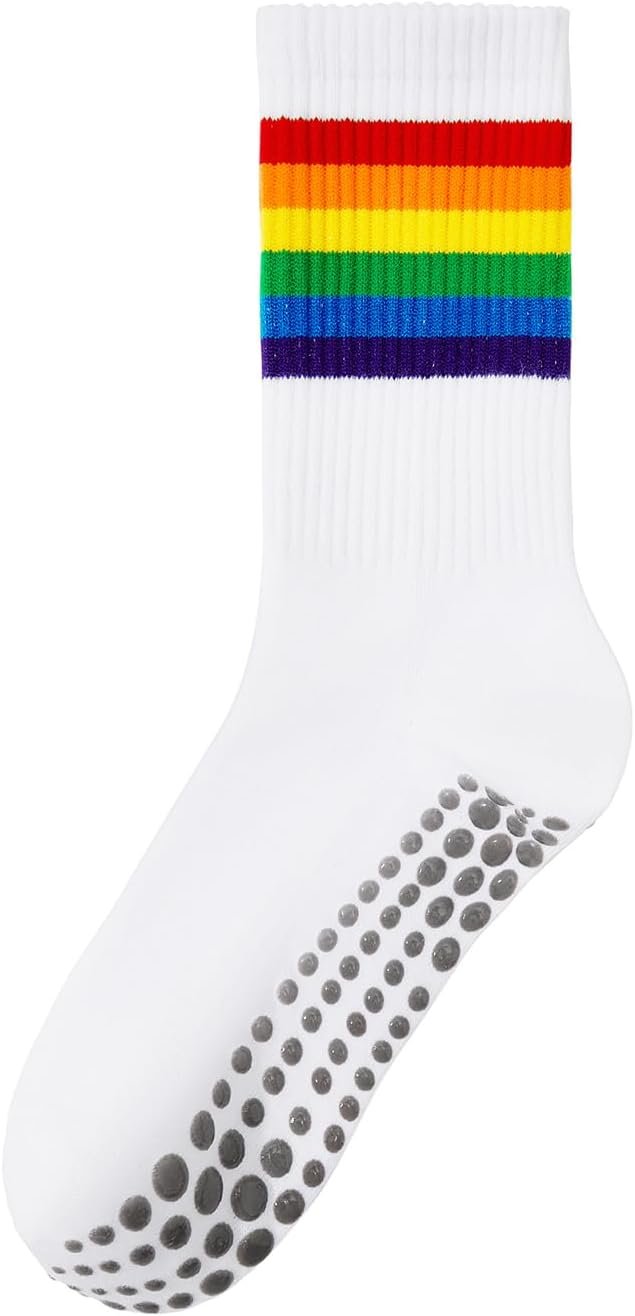 Women's Pilates Socks with anti-slip texture, suitable for yoga and ballet bar training - anti-slip.