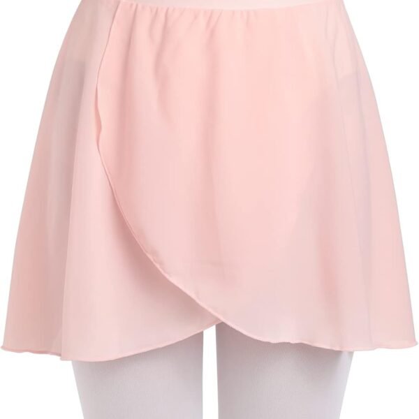 Girls' Ballet Skirt, Women's Chiffon Dance Skirt, Pullover Style, Suitable for Toddler Girls and Women