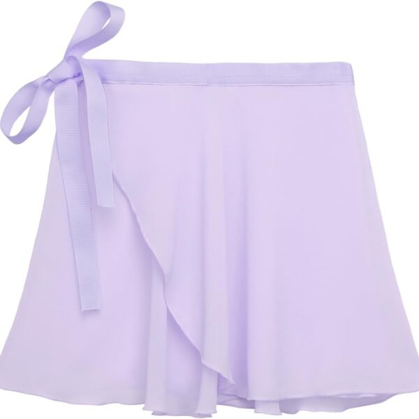 Girls' Ballet Skirt, Transparent Chiffon Dance Tutu, Ballet Wrap Skirt, Suitable for Toddlers/Women