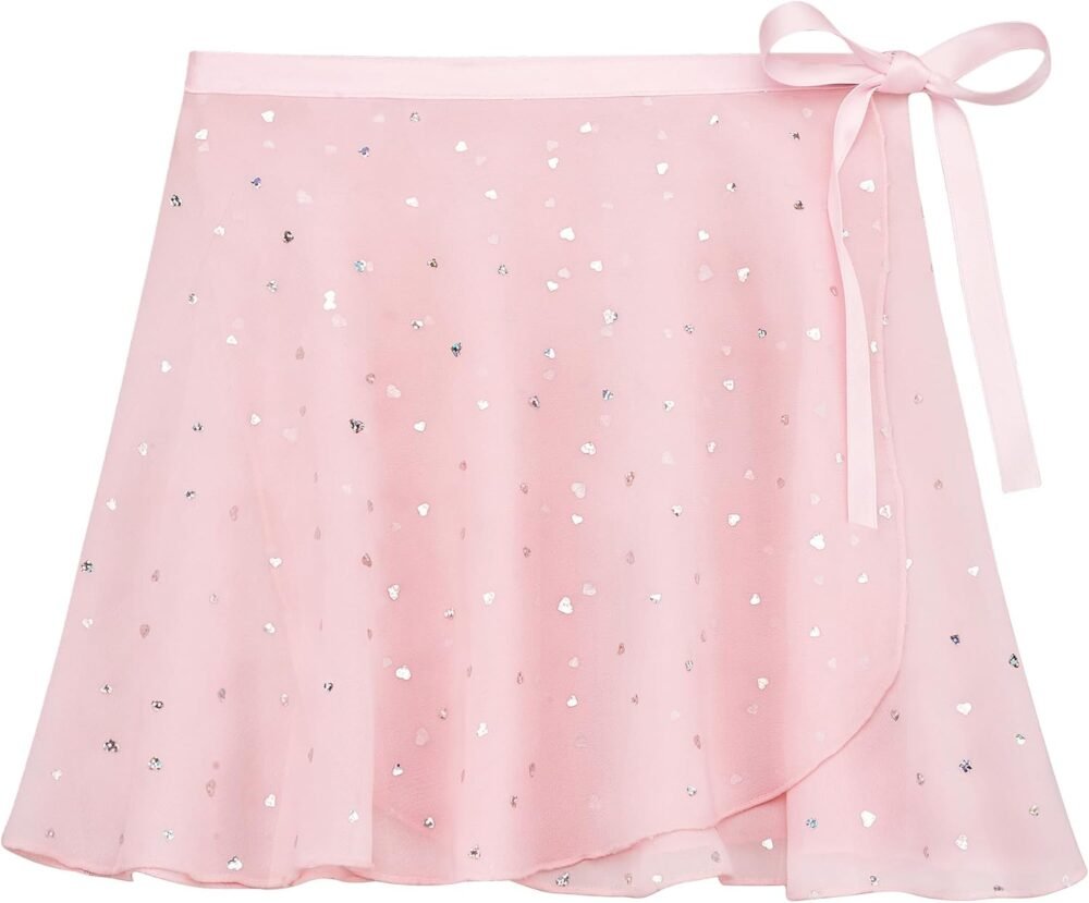 Women's Ballet Skirt, Chiffon Gauze Wrap Skirt, Adjustable Waistband, Adult Dance Skirt