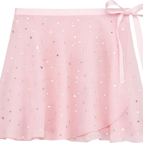 Women's Ballet Skirt, Chiffon Gauze Wrap Skirt, Adjustable Waistband, Adult Dance Skirt