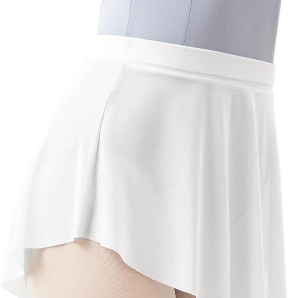 Mesh Pullover Ballet Skirt, Stretch Pointed-Toe Dance Skirt, Suitable for Girls and Women Aged 12-14