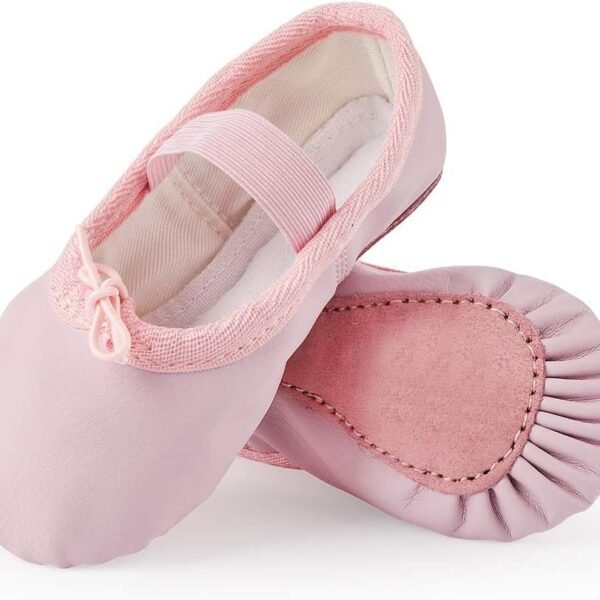 Toddler ballet flats, girls' baby ballet flats, full leather soles, women's ballet flats