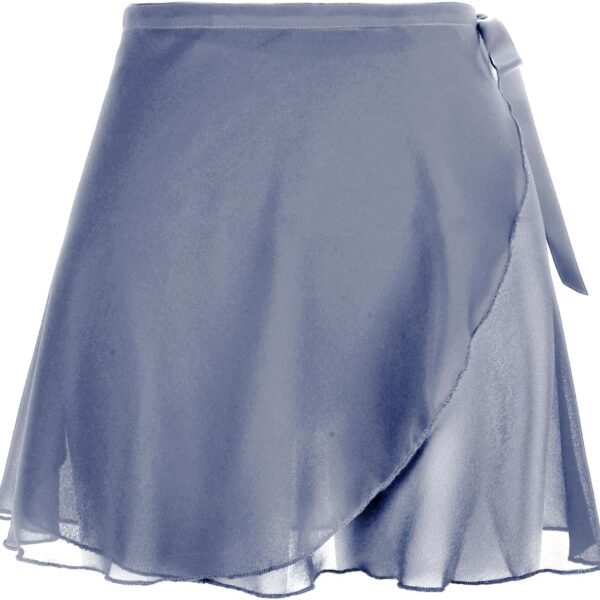 Women's Ballet Wrap Skirt, Chiffon Dance Wrap Skirt, Adjustable Waistband, Gymnastics Ballet Skirt, Women's