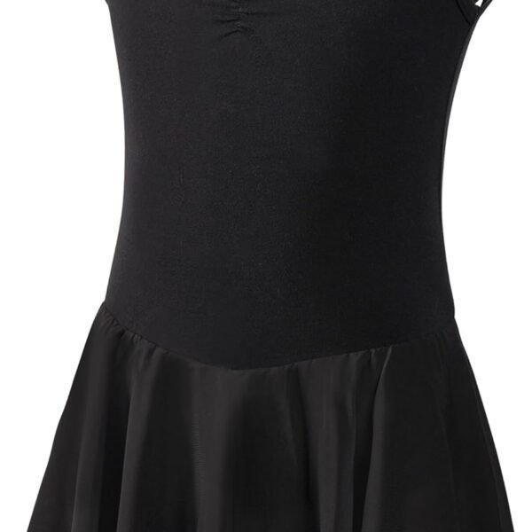 Girls' ballet tutus, classic short-sleeved ballet dresses with skirts, children's ballet sets