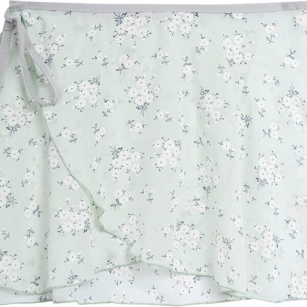 Girls' and women's ballet wrap skirts, chiffon dance skirts