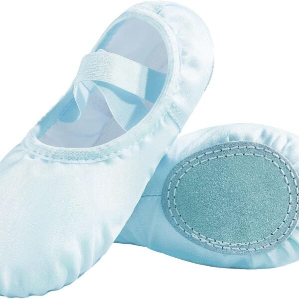 Girls' ballet split-soled shoes, children's dance practice shoes, flat gymnastics and yoga shoes